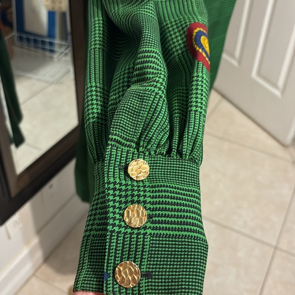 Vintage 70/80 Adel Simpson NY Wool Dress Size Large - Picture 7 of 14